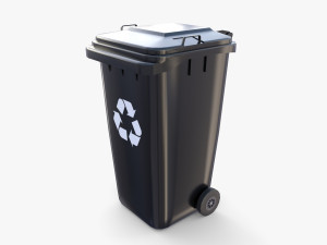 Trash can v12 3D Model