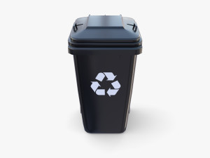 Trash can v12 3D 模型