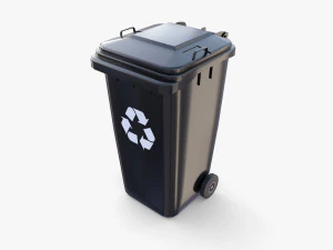 Trash can v12 3D Model
