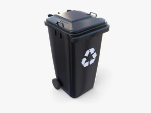 Trash can v12 3D Model
