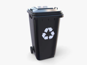 Trash can v12 3D Model