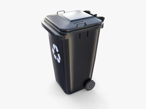 Trash can v12 3D Model