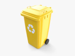 Trash can v13 3D Model