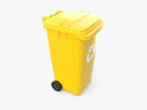 Trash can v13 3D Model