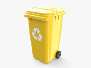 Trash can v13 3D Model