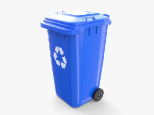 Trash can v14 3D Model