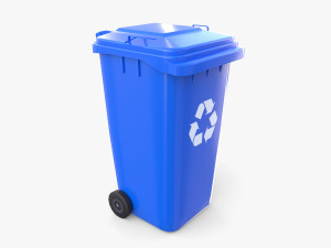 Trash can v14 3D Model