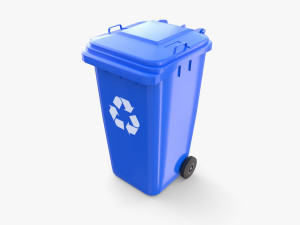 Trash can v14 3D Model