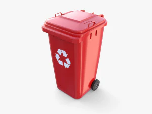 Trash can v14 3D Model