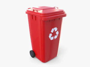 Trash can v14 3D Model