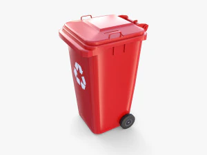 Trash can v14 3D Model