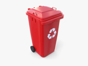 Trash can v14 3D Model