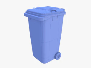 Trash can v14 3D Model