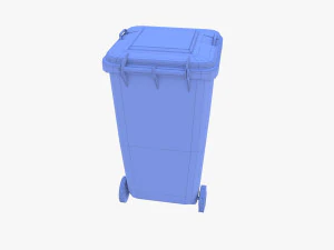 Trash can v14 3D Model
