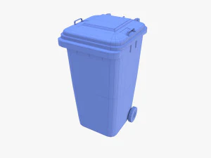 Trash can v14 3D Model
