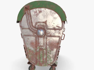 Dumpster v5 wyblakły Model 3D