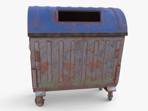 Dumpster v6 weathered 3Dモデル