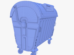 Dumpster v6 weathered 3Dモデル