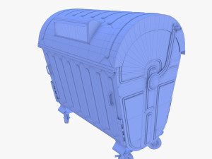Dumpster v6 weathered 3Dモデル