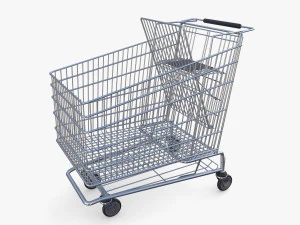 Shopping cart v5 3D Model