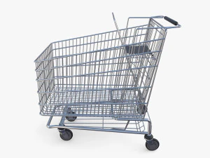 Shopping cart v5 3D Model