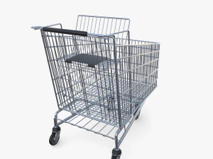 Shopping cart v5 3D Model