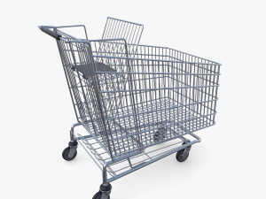 Shopping cart v5 3D Модель