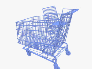 Shopping cart v5 3D Модель