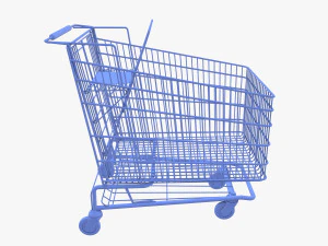 Shopping cart v5 3D Model