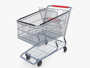 Shopping cart v6 3D Model