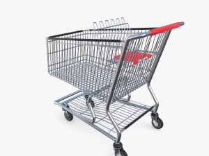 Shopping cart v6 3D Model
