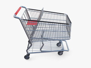 Shopping cart v6 3D Model