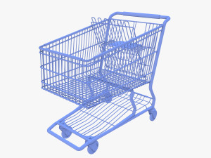 Shopping cart v6 3D Model
