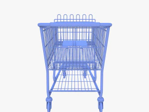 Shopping cart v6 3D Model