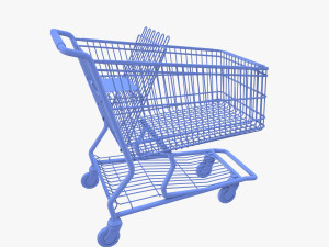 Shopping cart v6 3D Model