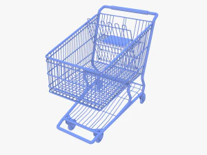Shopping cart v6 3D Model