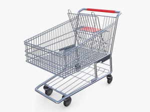Shopping cart v7 3D Model