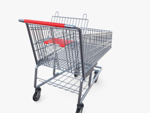 Shopping cart v7 3D Model