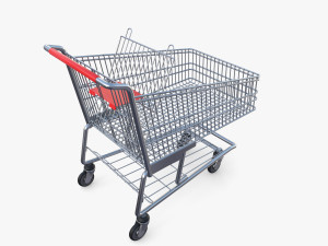 Shopping cart v7 3D Model