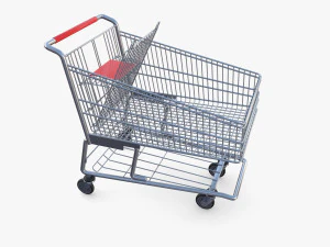 Shopping cart v7 3D Model