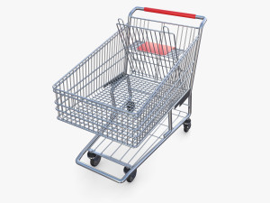 Shopping cart v7 3D Model