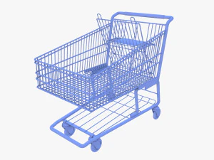 Shopping cart v7 3D Model