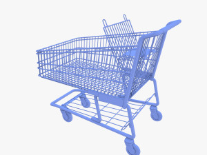 Shopping cart v7 3D Model
