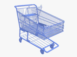 Shopping cart v7 3D Model