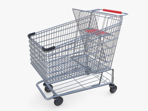 Shopping cart v8 3D Model