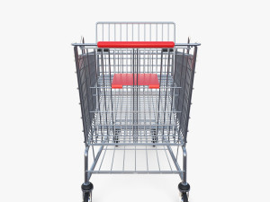 Shopping cart v8 3D Model