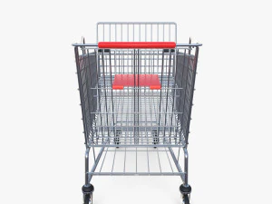 Shopping cart v8 3D Model