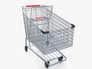 Shopping cart v8 3D Model