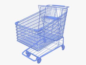 Shopping cart v8 3D Model
