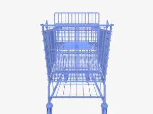 Shopping cart v8 3D Model